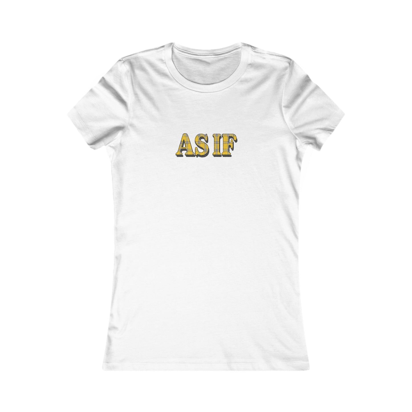 As If — Clueless Cher Horowitz Retro Women's Tee (Light)