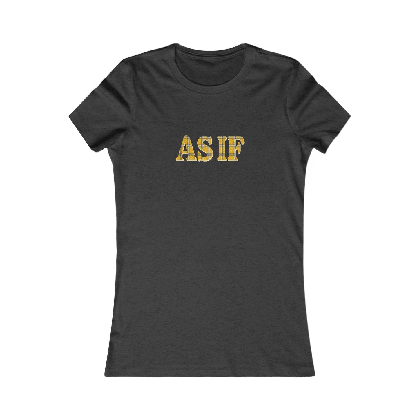 As If — Clueless Cher Horowitz Retro Women's Tee (Dark)