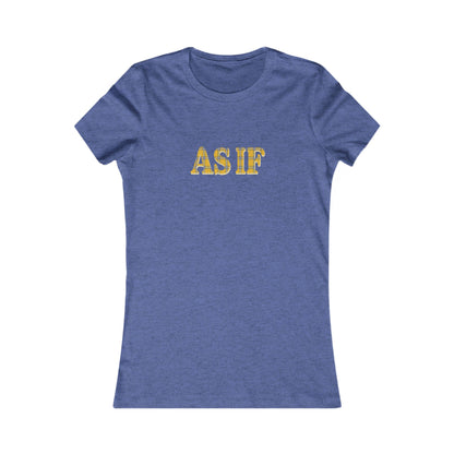 As If — Clueless Cher Horowitz Retro Women's Tee (Dark)