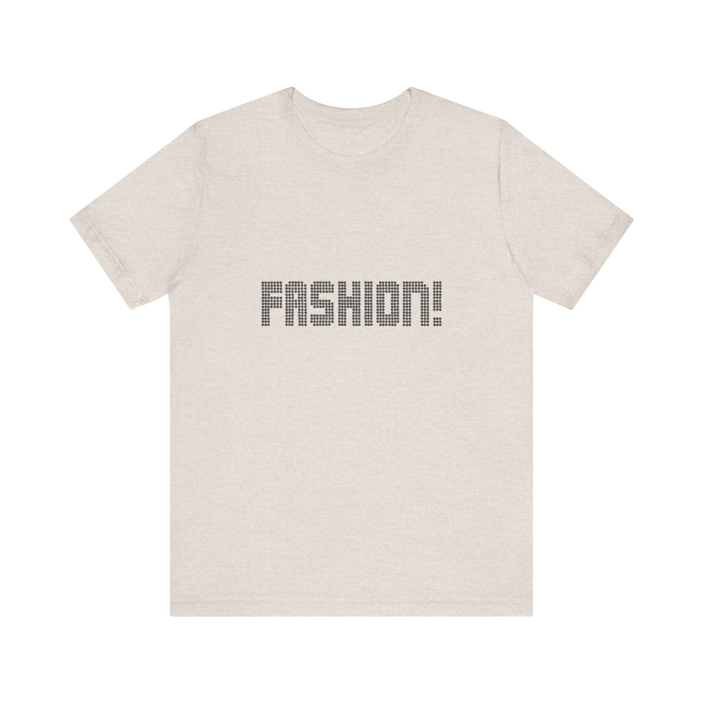 FASHION! — Psych Faux Rhinestones Retro Tee (Light)