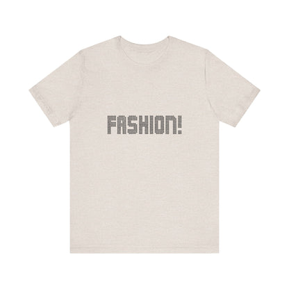 FASHION! — Psych Faux Rhinestones Retro Tee (Light)