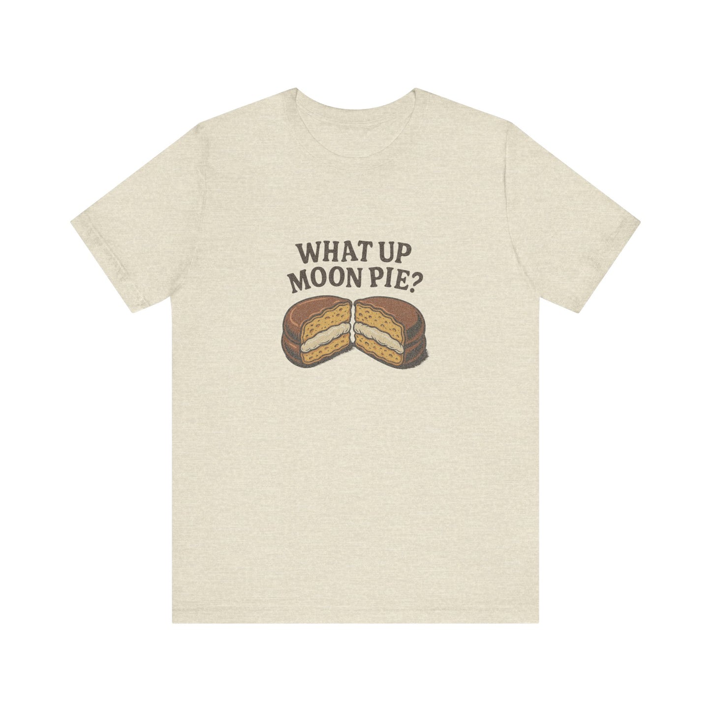 What Up, Moon Pie? — Big Bang Theory Retro Tee (Light)