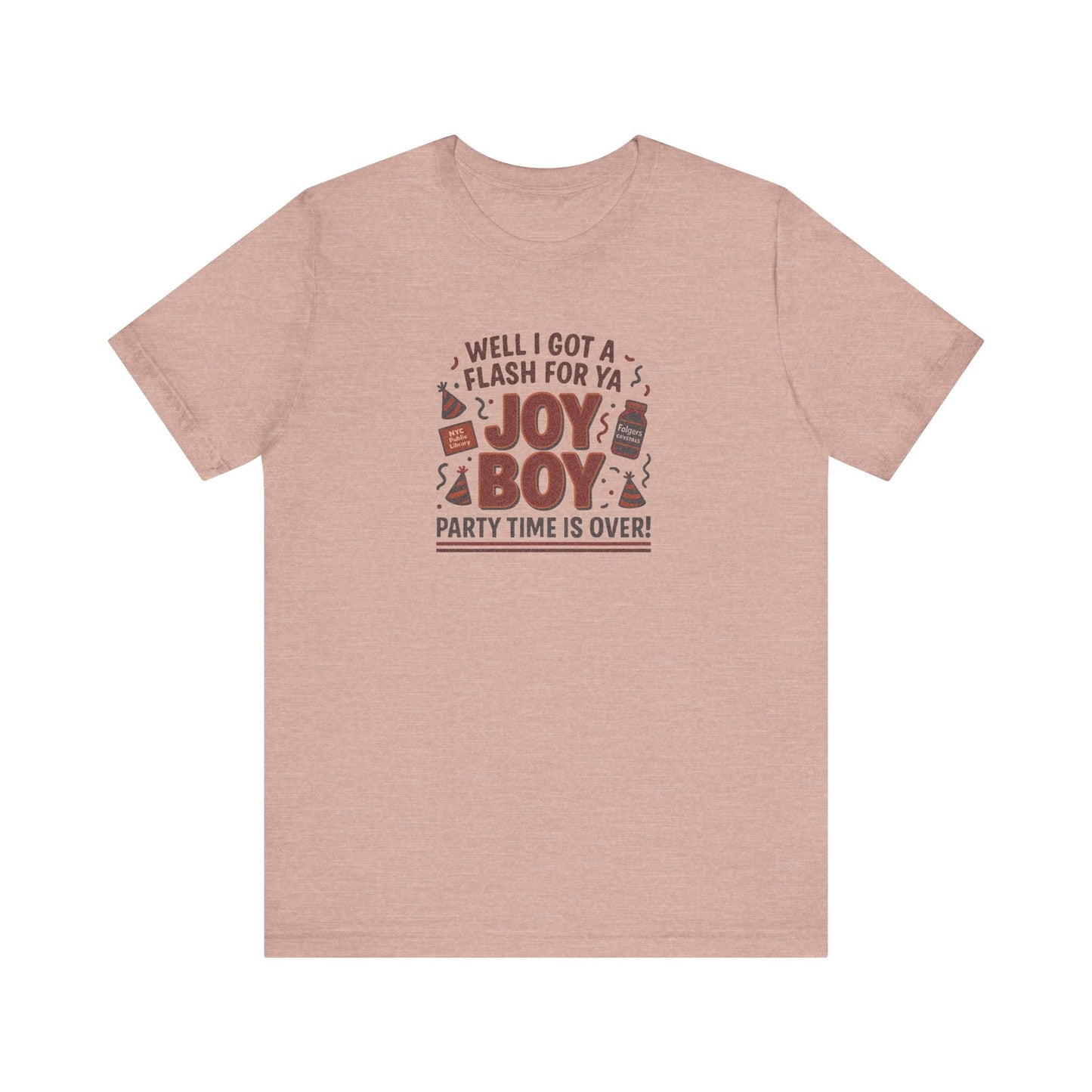 Joy Boy — Seinfeld Library Investigator Retro Tee (Light)