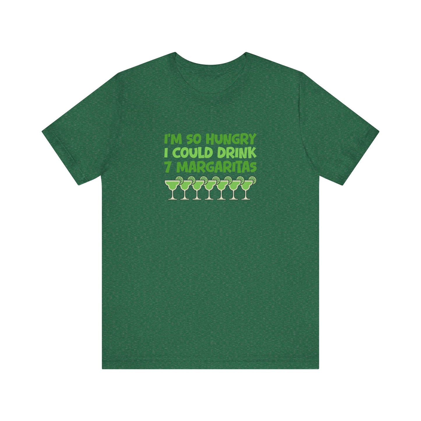 I’m So Hungry I Could Drink 7 Margaritas – Retro Tee (Dark)