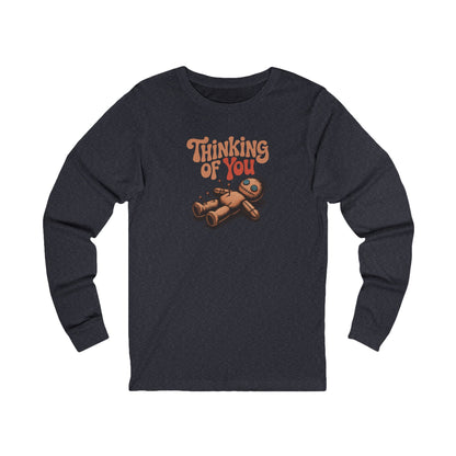 The Voodoo That You Do, So Well — Retro Voodoo Doll Long Sleeve (Dark)