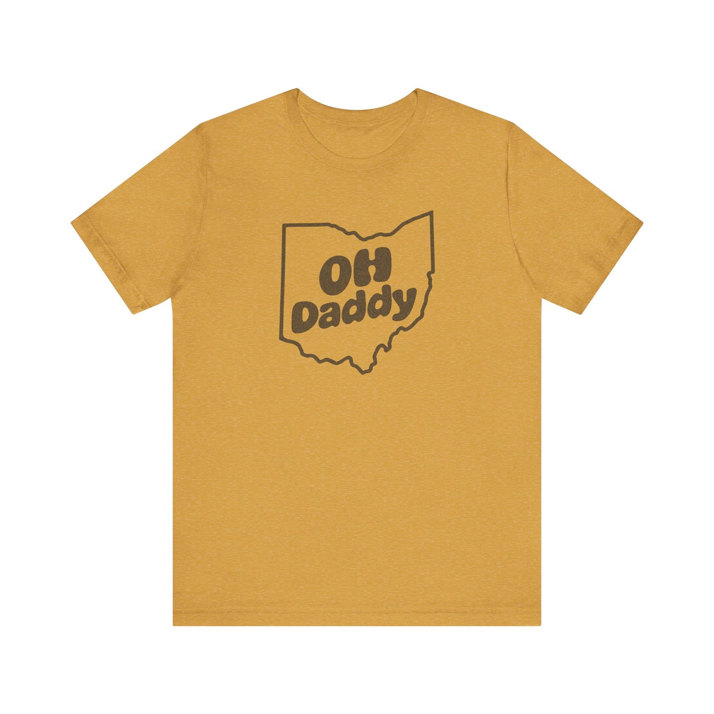 OH Daddy Shirt — Funny Ohio Dad Gift, Retro Pun Tee