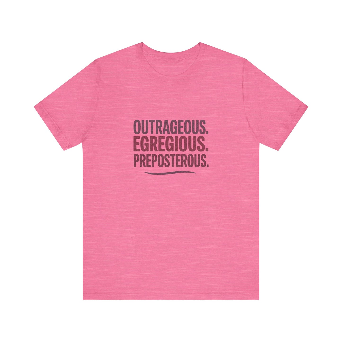 Outrageous Egregious Preposterous — Seinfeld Retro Tee (Light)