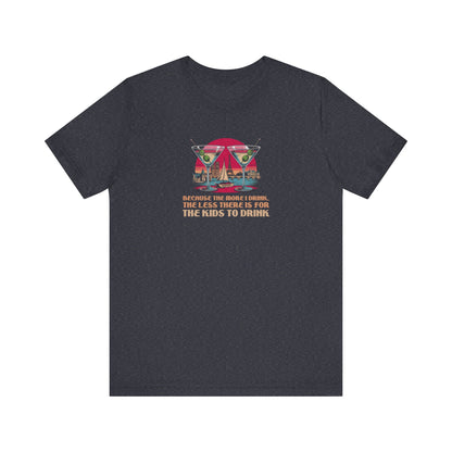 Open Bar (for the Kids) — Friends Retro Tee (Dark)