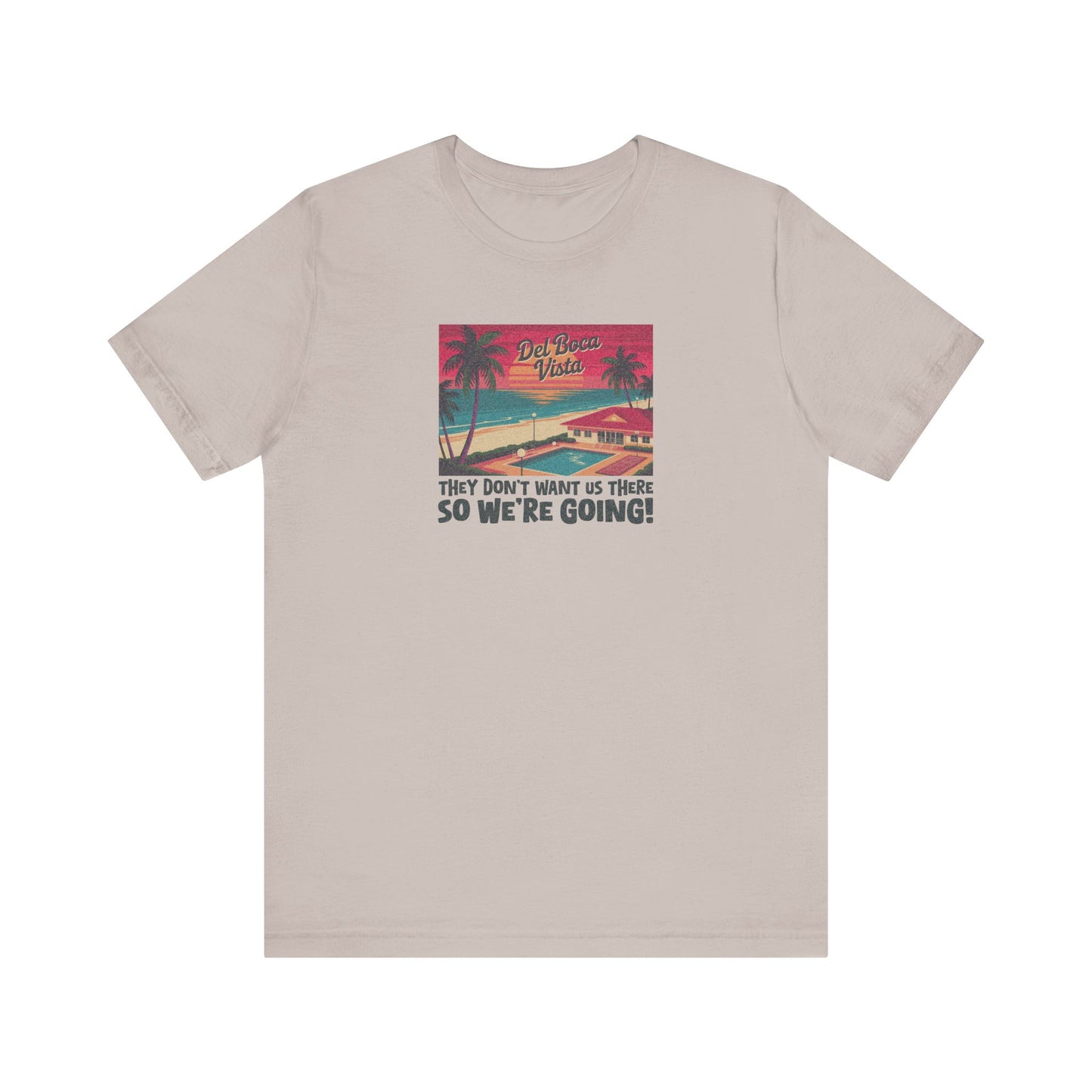 Del Boca Vista (We’re Going!) — Seinfeld Retro Tee (Light)