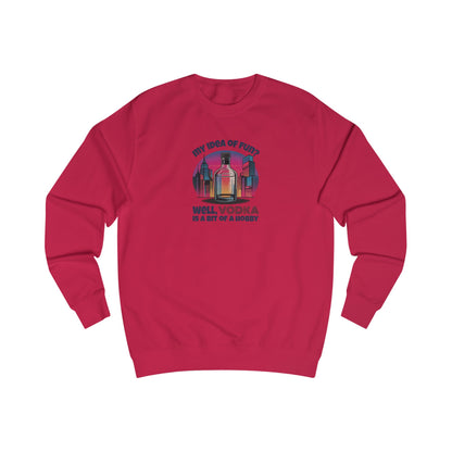 Vodka is a Bit of a Hobby — Retro Graphic Sweatshirt (Light)