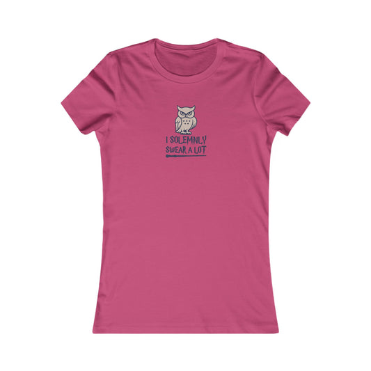 I Solemnly Swear a Lot — Harry Potter Women's Tee (Light)