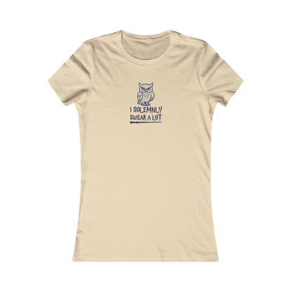 I Solemnly Swear a Lot — Harry Potter Women's Tee (Light)