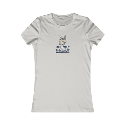 I Solemnly Swear a Lot — Harry Potter Women's Tee (Light)