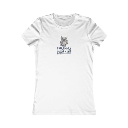 I Solemnly Swear a Lot — Harry Potter Women's Tee (Light)
