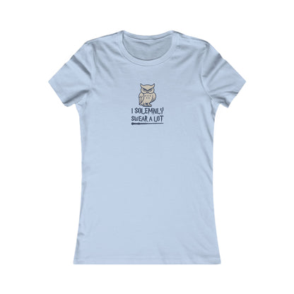 I Solemnly Swear a Lot — Harry Potter Women's Tee (Light)