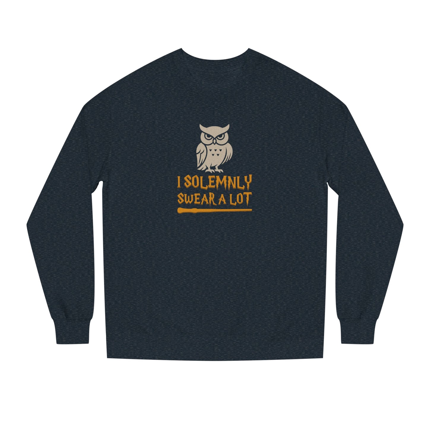 I Solemnly Swear a Lot — Harry Potter Retro Sweatshirt (Dark)