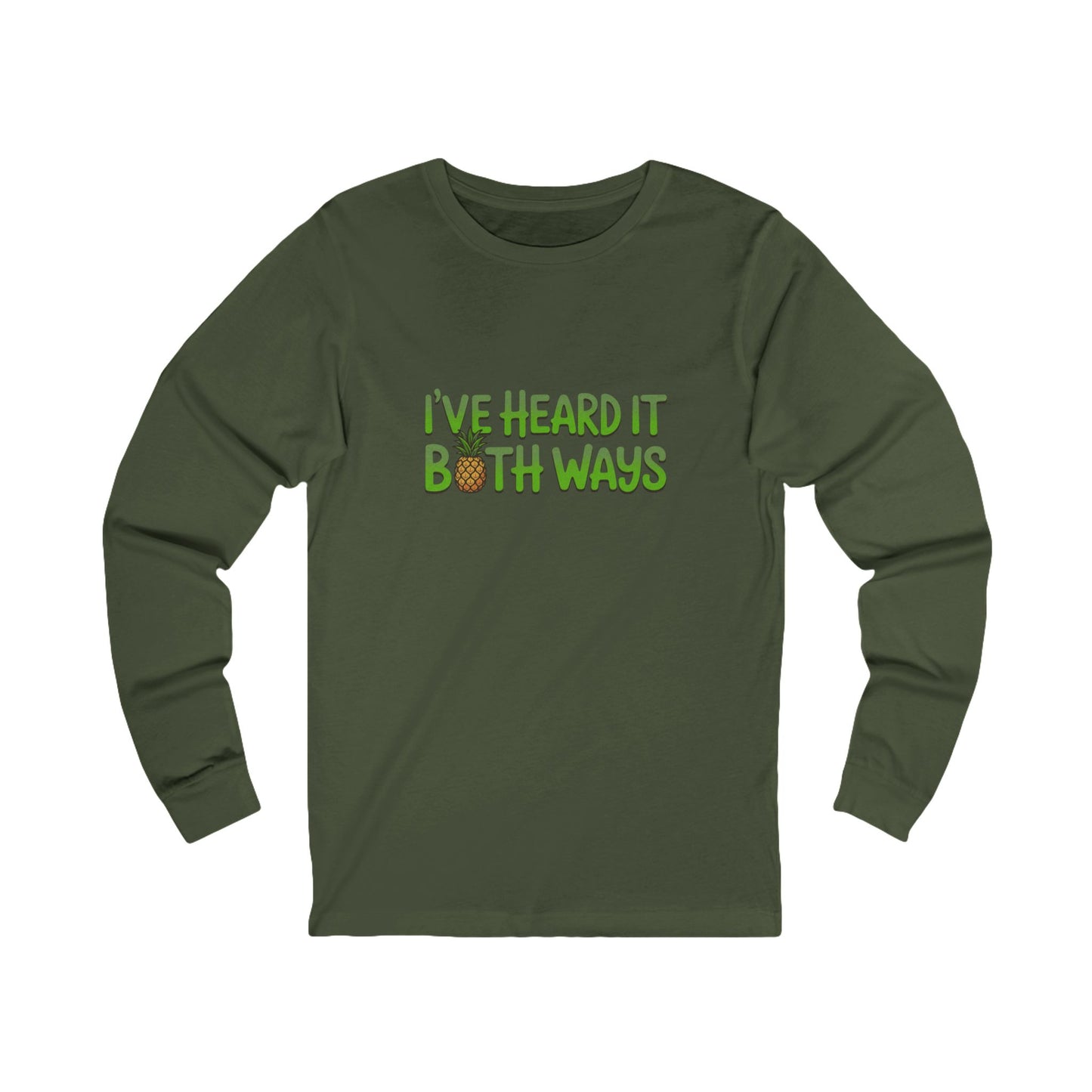 I’ve Heard It Both Ways — Psych Retro Long Sleeve (Dark)