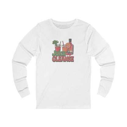 Juice Cleanse Liquid Diet — Boozy Brunch Retro Long Sleeve (Light)
