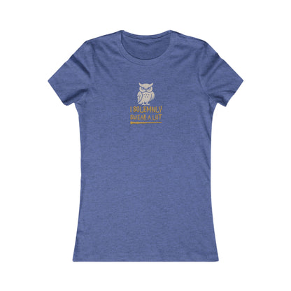 I Solemnly Swear a Lot — Harry Potter Women's Tee (Dark)