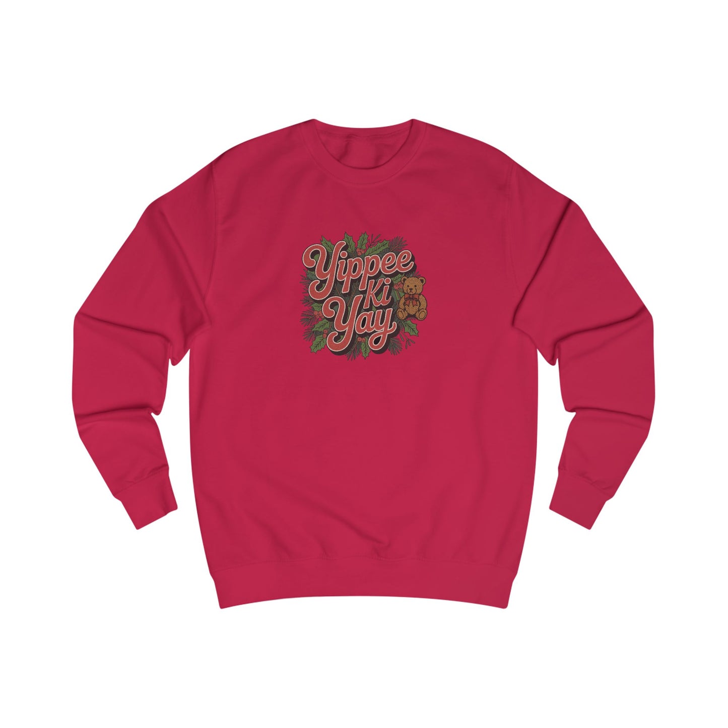 Yippee Ki Yay — Die Hard Retro Christmas Sweatshirt (Light)