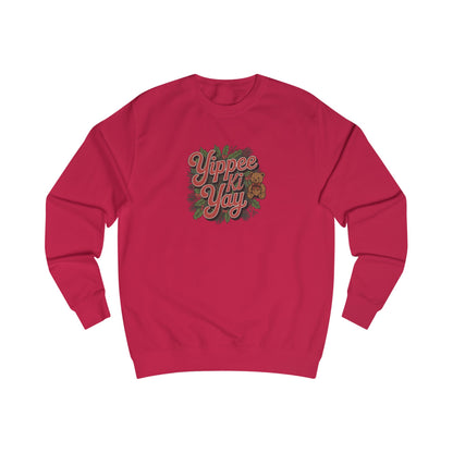 Yippee Ki Yay — Die Hard Retro Christmas Sweatshirt (Light)