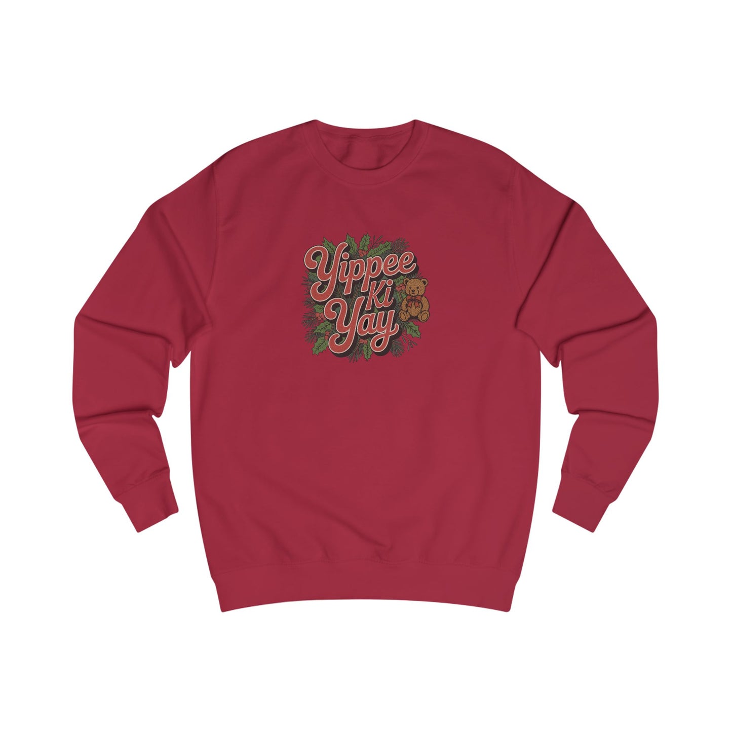 Yippee Ki Yay — Die Hard Retro Christmas Sweatshirt (Light)