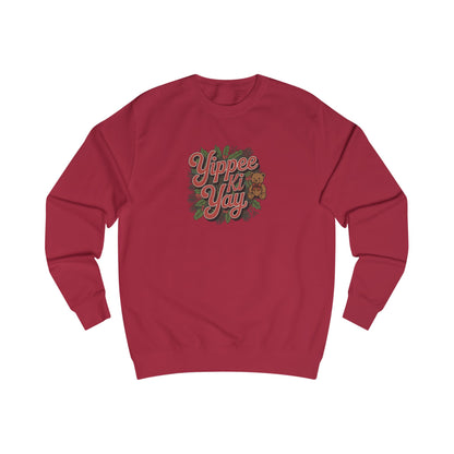 Yippee Ki Yay — Die Hard Retro Christmas Sweatshirt (Light)