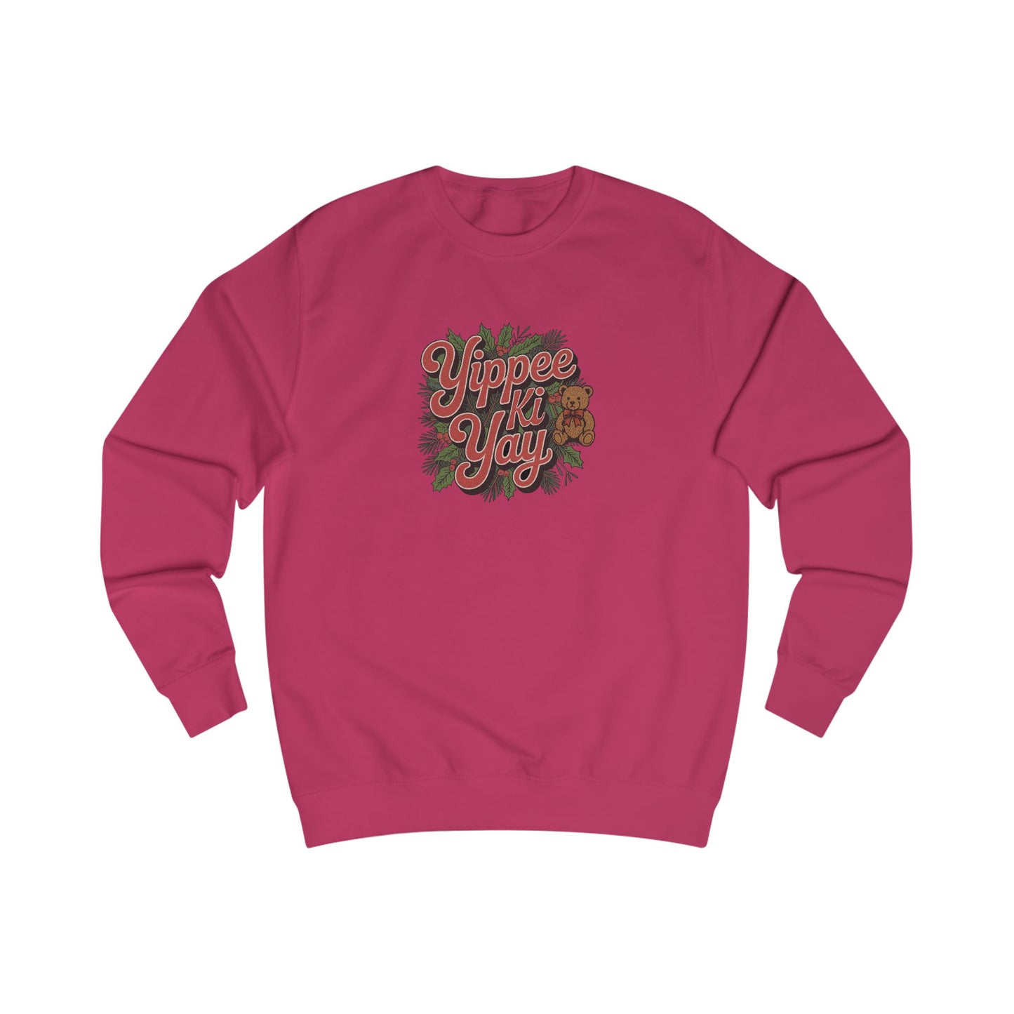 Yippee Ki Yay — Die Hard Retro Christmas Sweatshirt (Light)