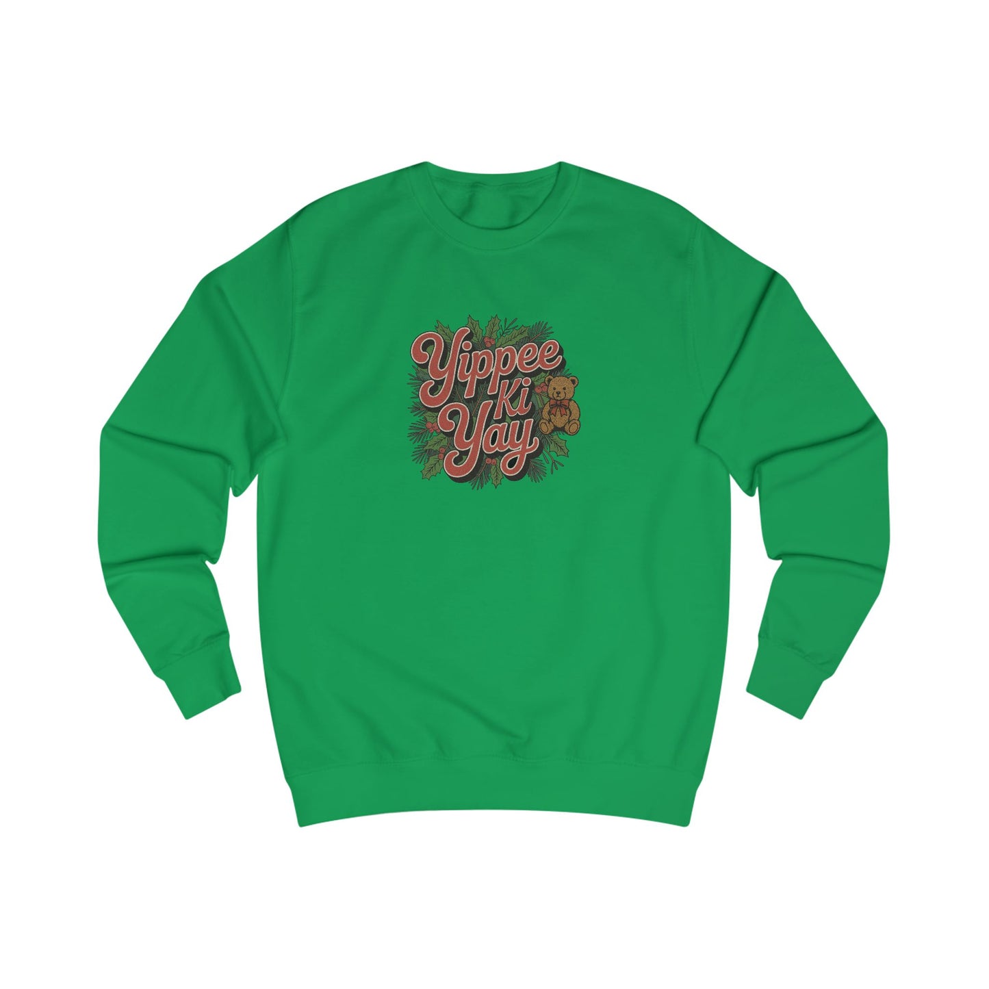 Yippee Ki Yay — Die Hard Retro Christmas Sweatshirt (Light)