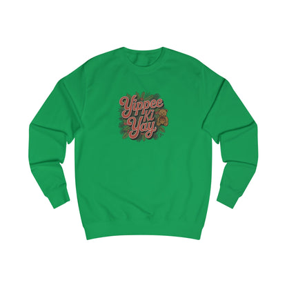 Yippee Ki Yay — Die Hard Retro Christmas Sweatshirt (Light)