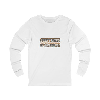 Everything is Awesome! — The LEGO Movie-Inspired Retro Long Sleeve (Light)