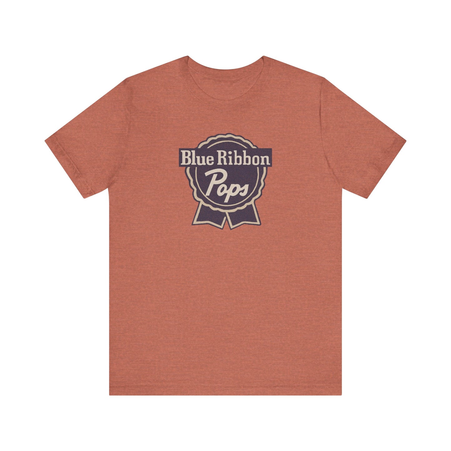 Blue Ribbon Pops Shirt — Funny Dad Gift, Retro Beer Dad Tee