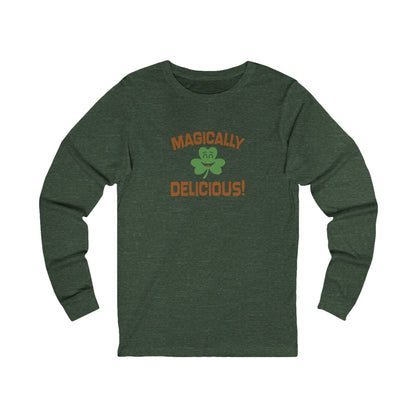 Magically Delicious — St. Patrick’s Retro Long Sleeve (Dark)