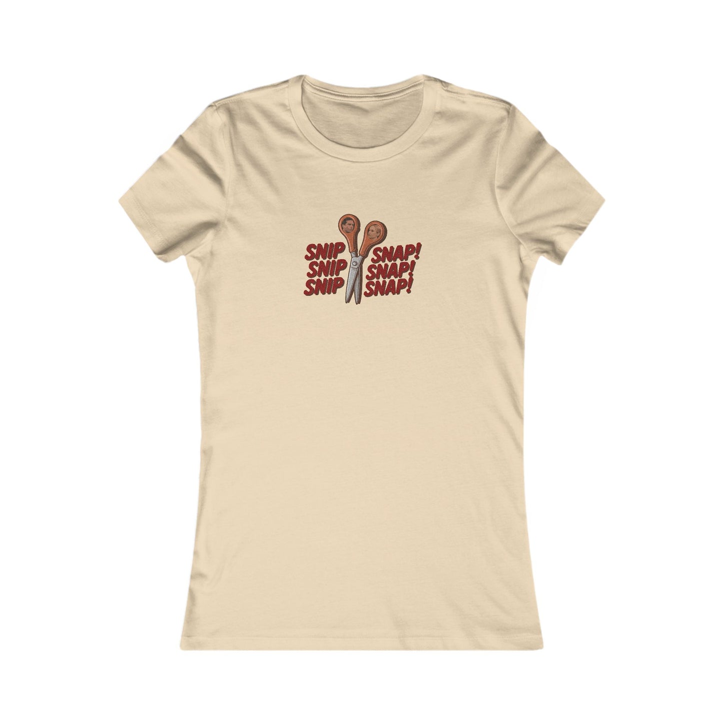 Snip Snap! — Michael Scott Vasectomy Retro Women's Tee (Light)