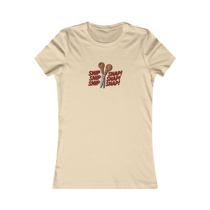 Snip Snap! — Michael Scott Vasectomy Retro Women's Tee (Light)