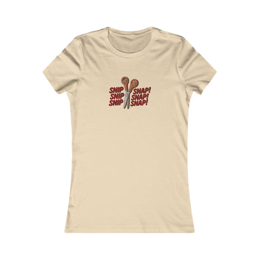 Snip Snap! — Michael Scott Vasectomy Retro Women's Tee (Light)