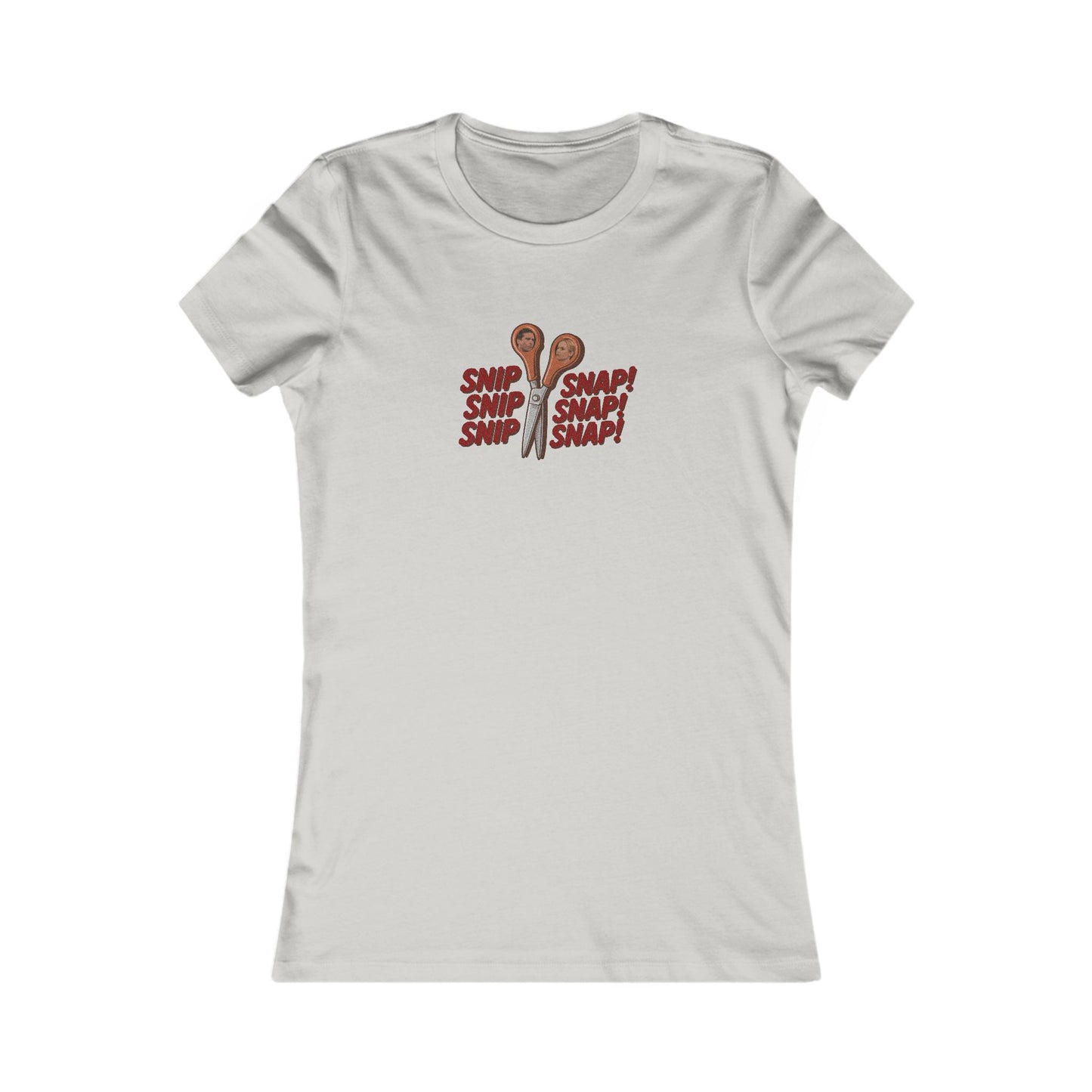 Snip Snap! — Michael Scott Vasectomy Retro Women's Tee (Light)
