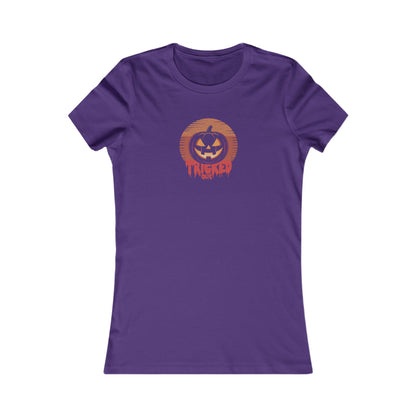 Tricked Out — Vintage Jack-O’-Lantern Women's Tee (Dark)