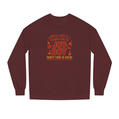 Joy Boy — Seinfeld Library Investigator Retro Sweatshirt (Dark)