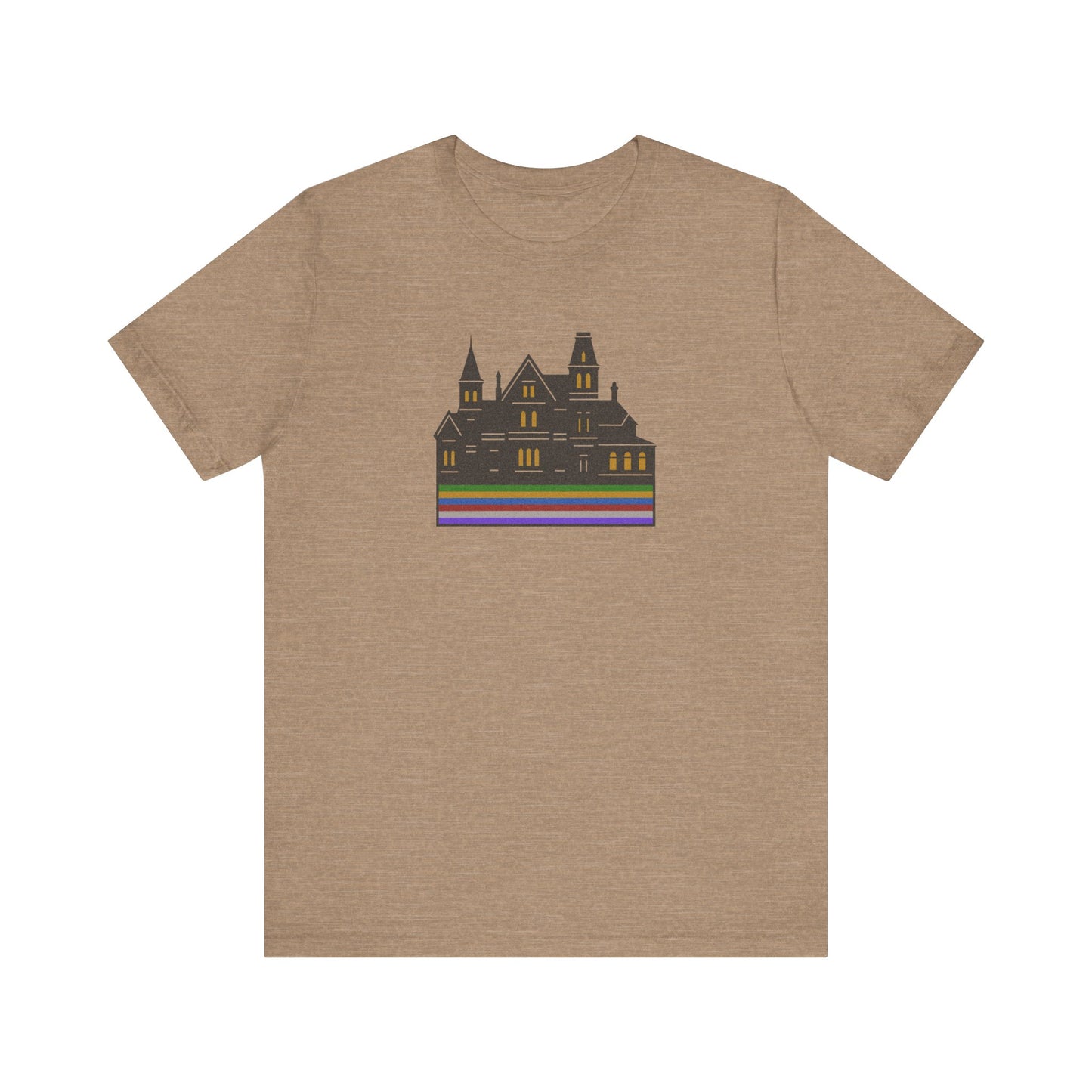 Welcome to Hill House (Off Route 41) — Clue Retro Tee (Light)