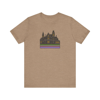 Welcome to Hill House (Off Route 41) — Clue Retro Tee (Light)