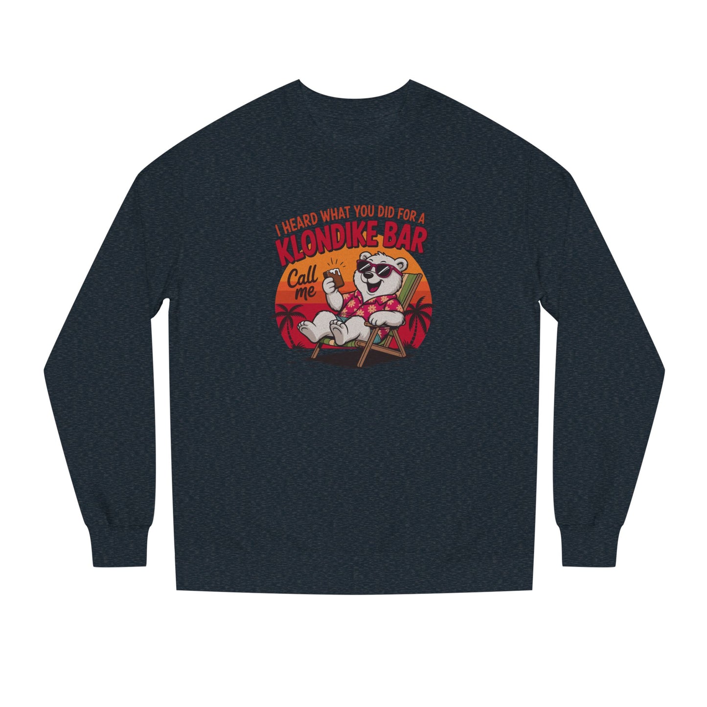 What You Did for a Klondike Bar — Retro Graphic Sweatshirt (Dark)