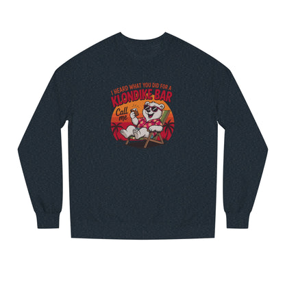 What You Did for a Klondike Bar — Retro Graphic Sweatshirt (Dark)