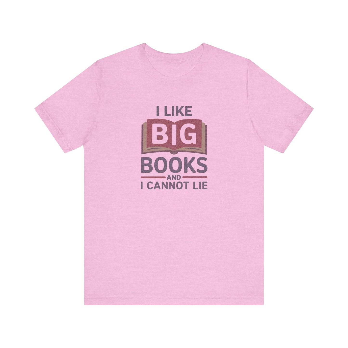 I Like Big Books and I Cannot Lie — Bibliophile Retro Tee (Light)
