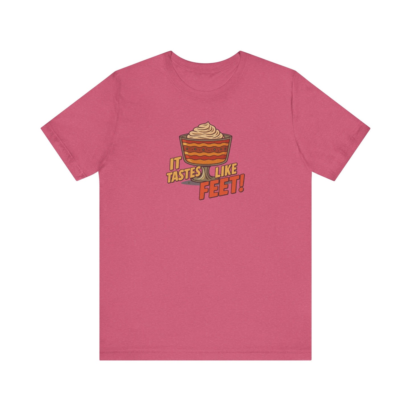 It Tastes Like Feet! — Thanksgiving Trifle Retro Tee (Light)