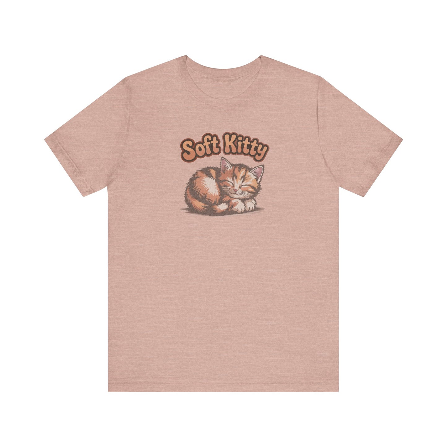 Soft Kitty Sick-Day Lullaby — Big Bang Theory Retro Tee (Light)
