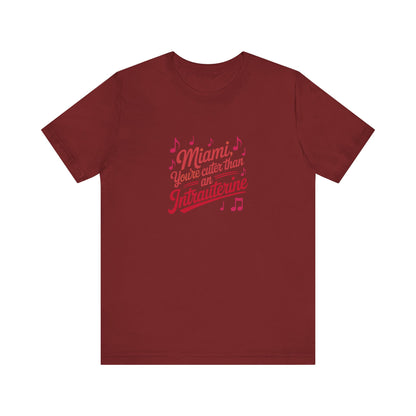 Cuter Than An Intrauterine — Golden Girls Retro Tee (Dark)