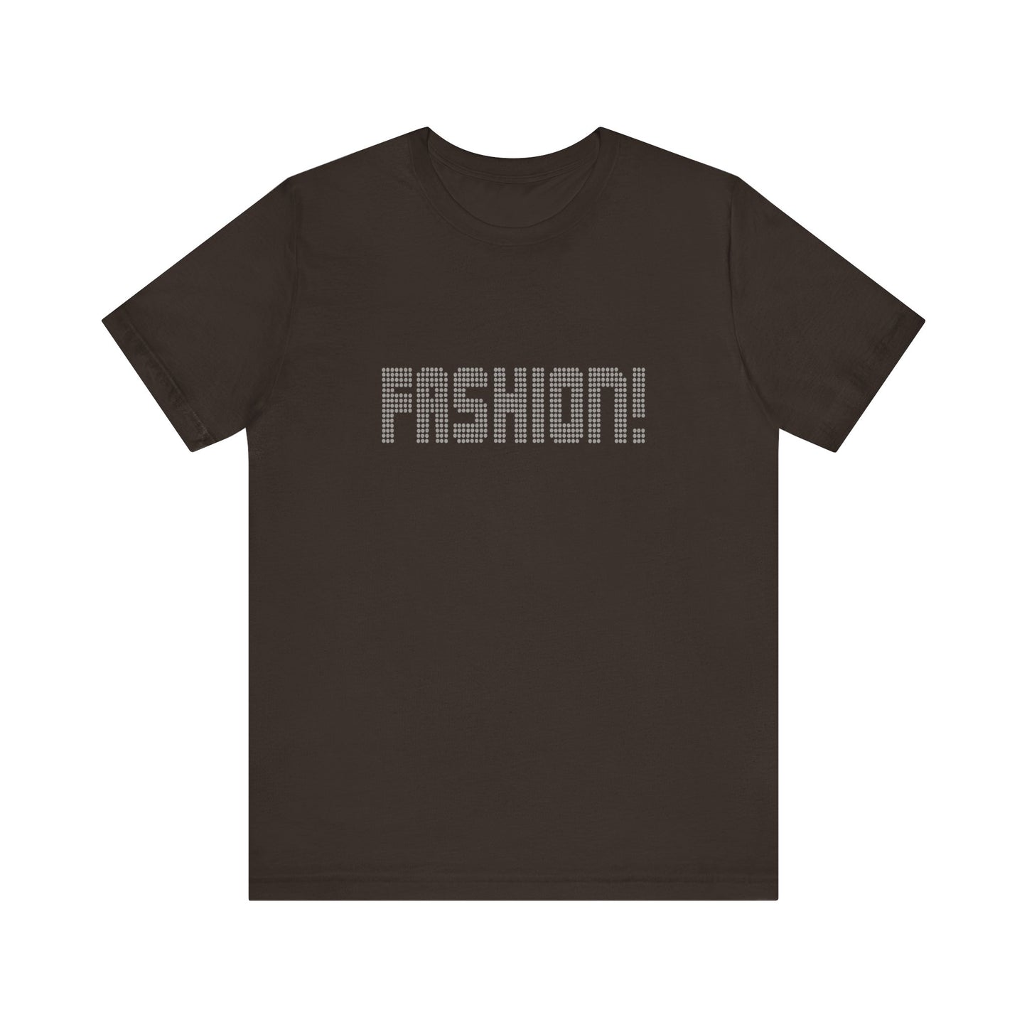 FASHION! — Psych Faux Rhinestones Retro Tee (Dark)