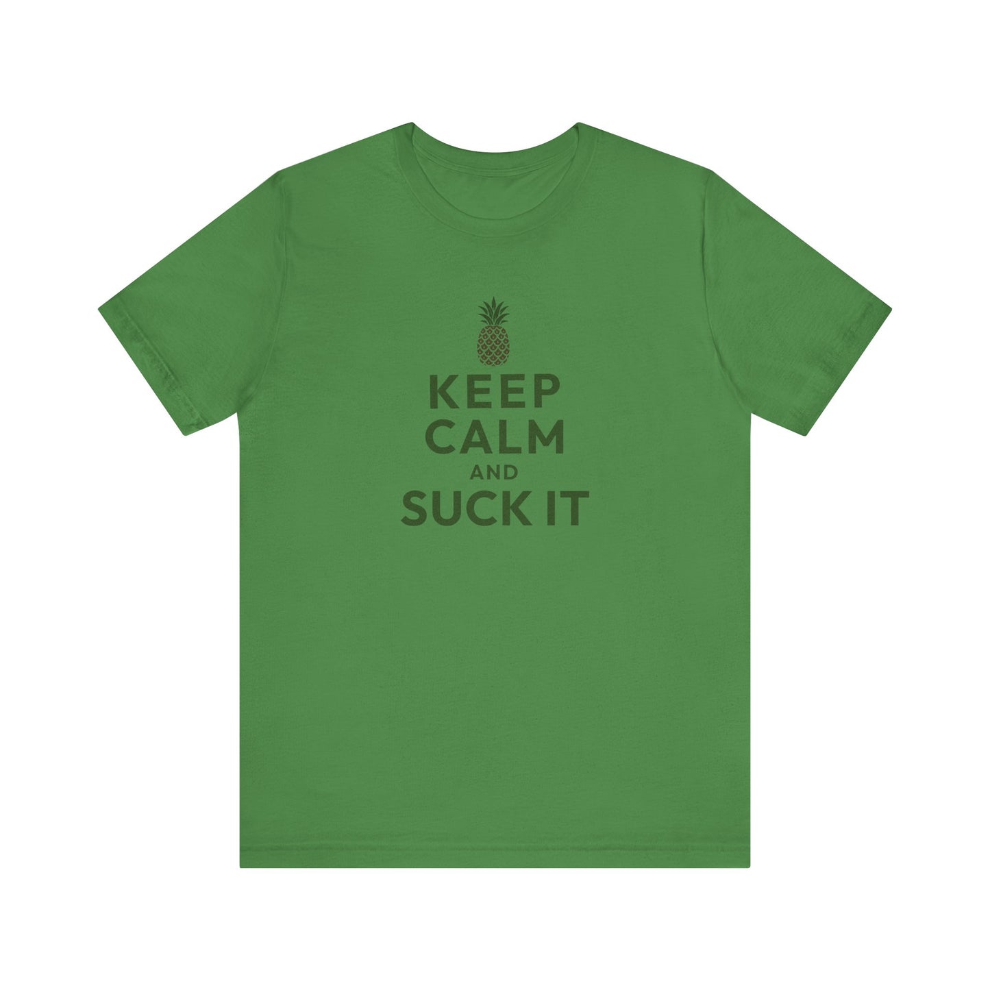 Keep Calm and Suck It — Psych Retro Tee (Light)