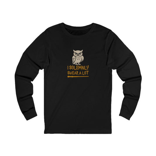 I Solemnly Swear a Lot — Harry Potter Long Sleeve (Dark)